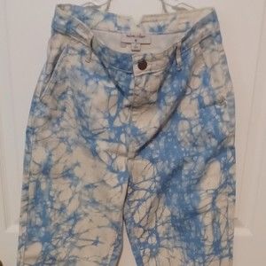 *** SALE *** NWOT Rachel Comey Blue Marble Tie Dye Jeans